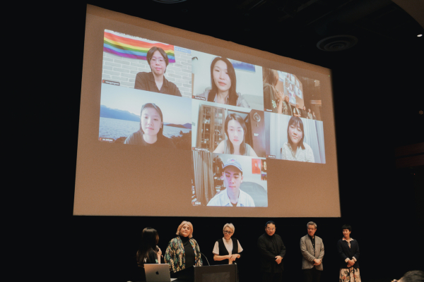 Jury on stage at MulanIFF2025 Jury on stage at MulanIFF2025